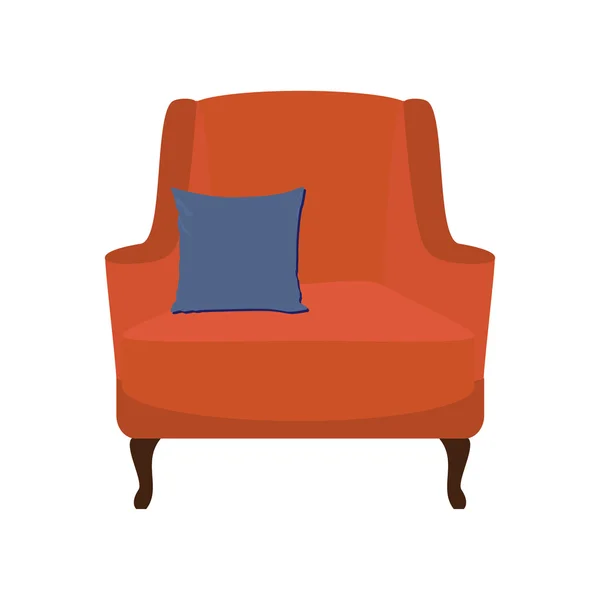 Fotel poduszki rastrowych — Zdjęcie stockowe