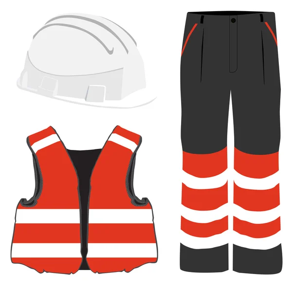 Safety clothing raster — Stock Photo, Image