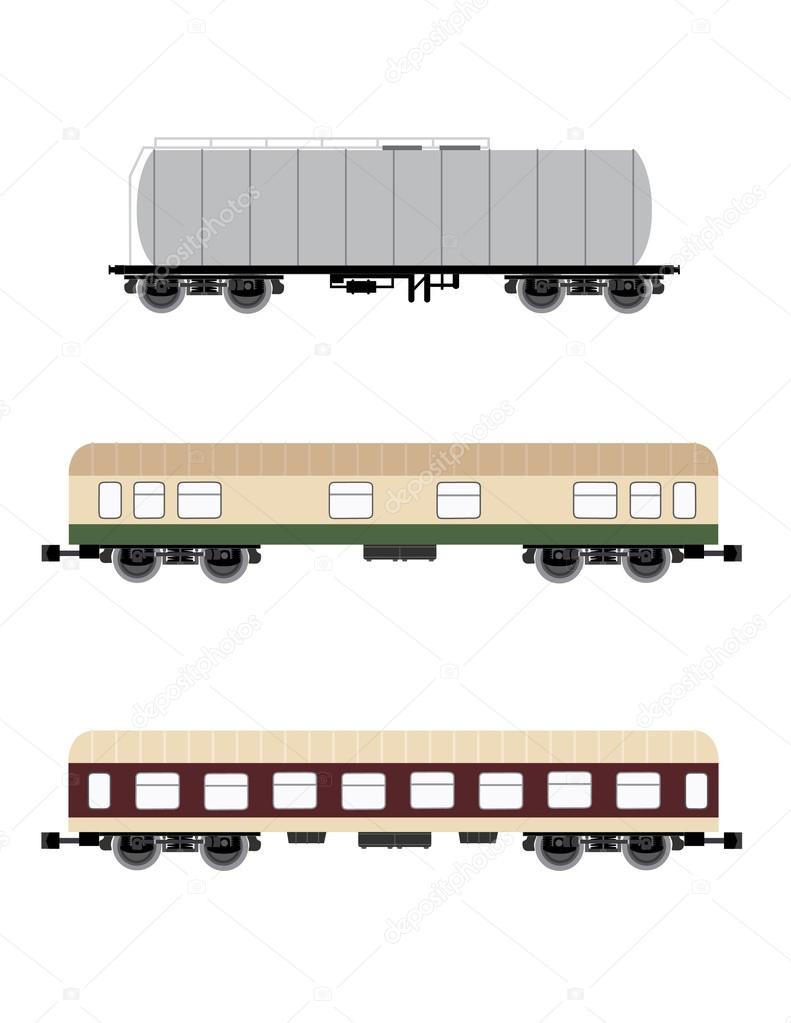 Wagons set raster