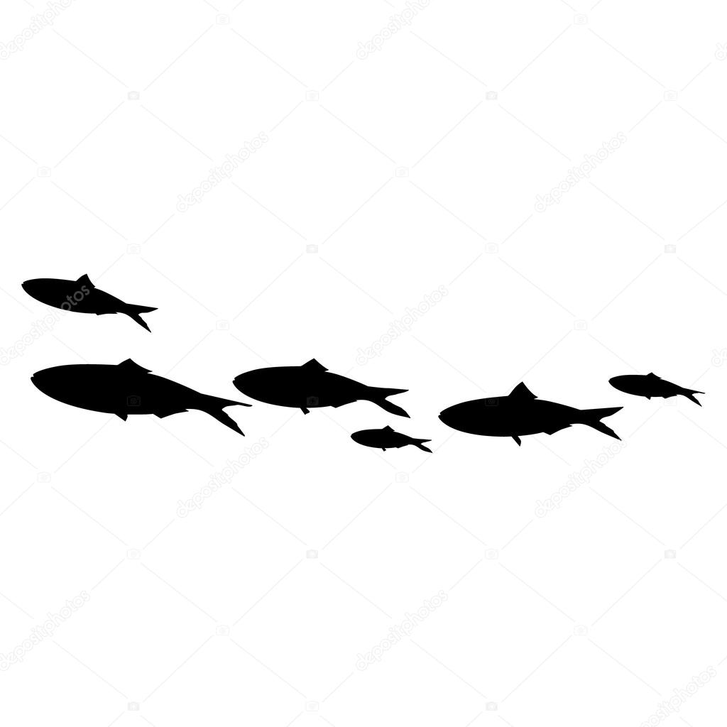 Escola de peixes Vetor de ©viktorijareut 103757334, image size:1024x1024