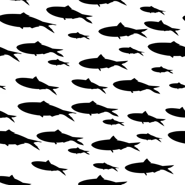 Havet fisk mönster — Stock vektor