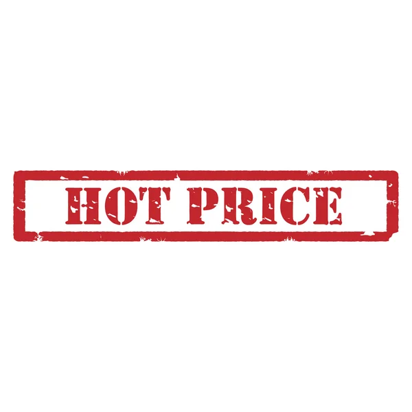 Sello de precio caliente — Archivo Imágenes Vectoriales