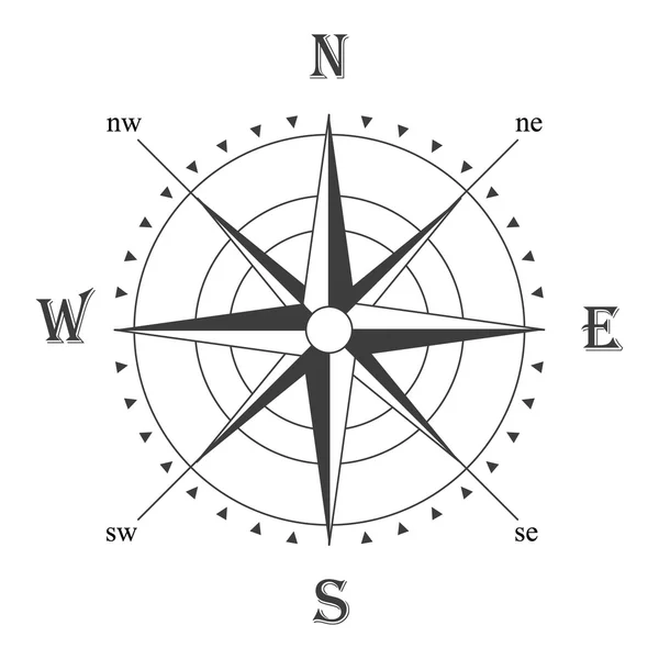 Wind rose vector — Stockvector