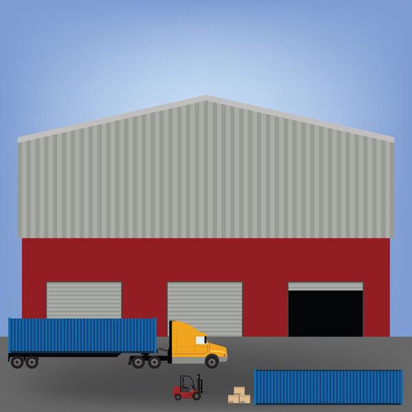 Warehouse truck raster