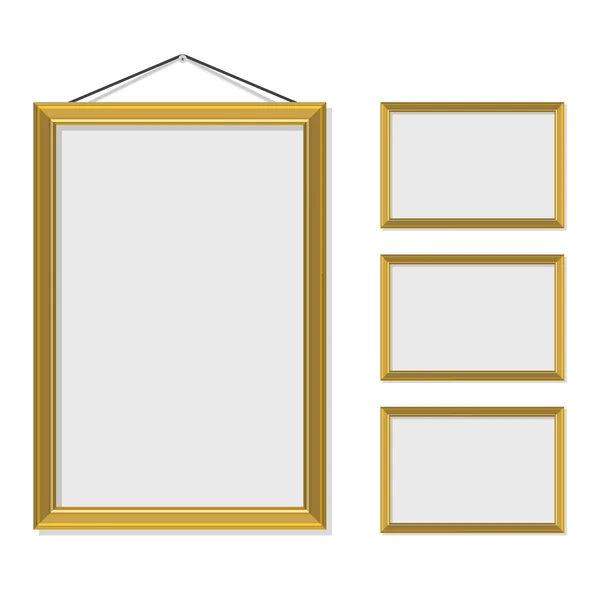 Picture frame set — Stock Vector