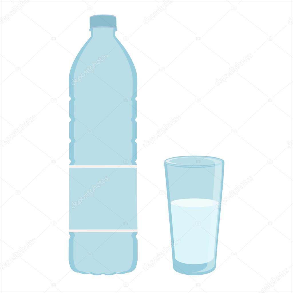 Drinking water vector Stock Vector Image by ©viktorijareut #107608726