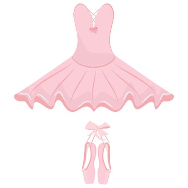 Bale elbise ve pointes