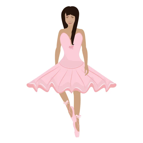 Girl ballerina character — Stock Photo, Image