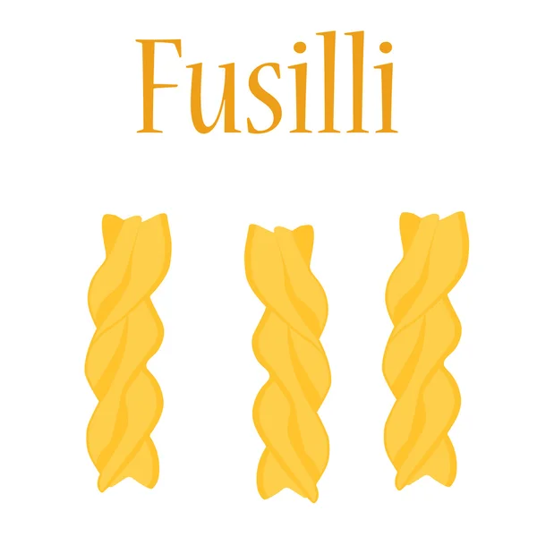 Raiz de massa Fusilli — Fotografia de Stock