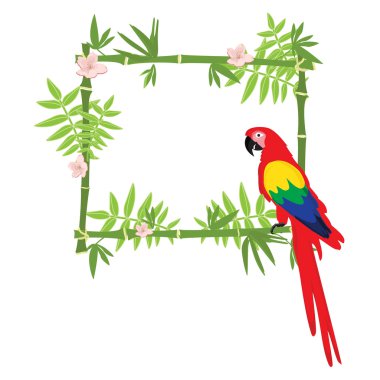 Egzotik çerçeve raster