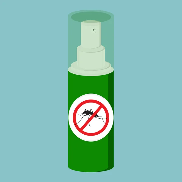 Mosquito spray bottle — Stock Photo, Image