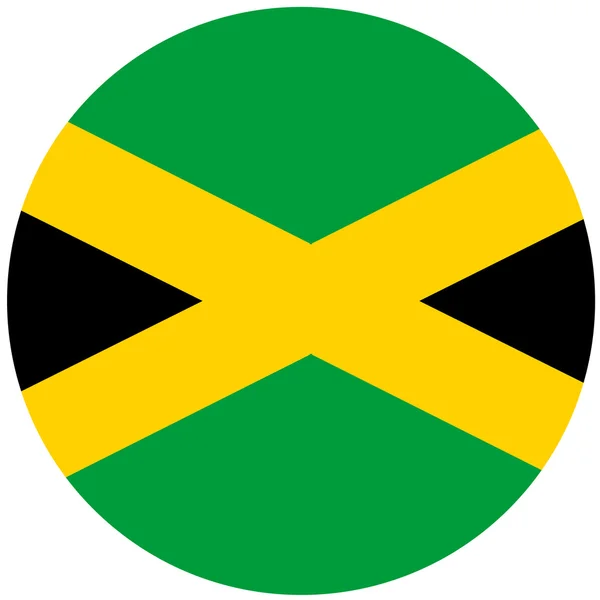 Vlag jamaica raster — Stockfoto