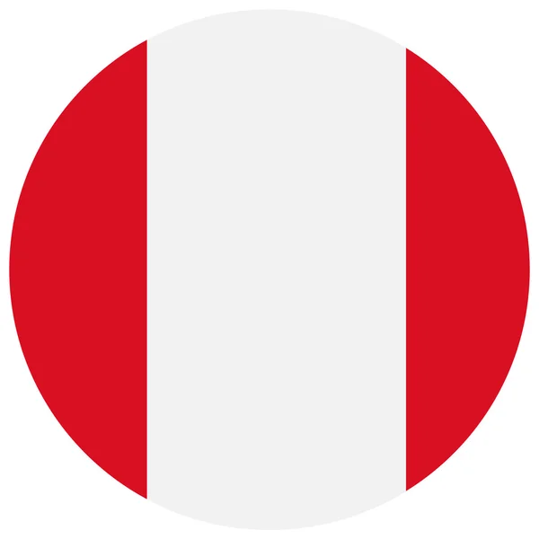 Peru flag raster — Stock Photo, Image