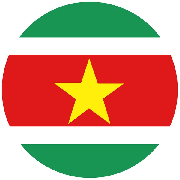 Suriname zászló raszter — Stock Fotó