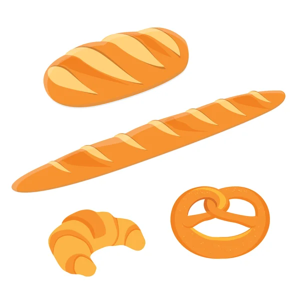 Różne rodzaje chleba — Zdjęcie stockowe