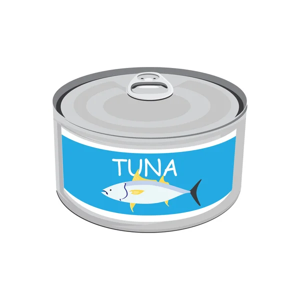 Kaleng tuna — Stok Foto