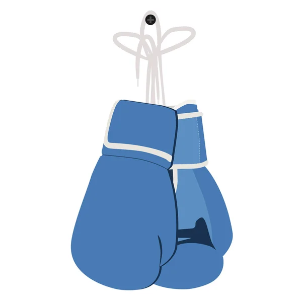 Висячие боксерские перчатки — стоковое фото