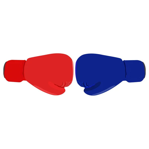 Boxing gloves raster — Stock Photo, Image