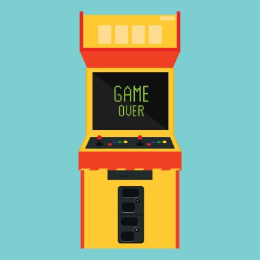 Retro arcade oyunu