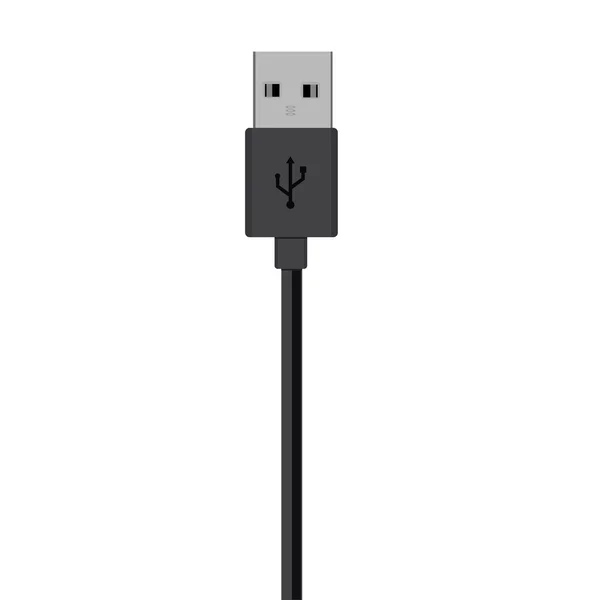 Icona del cavo USB — Foto Stock