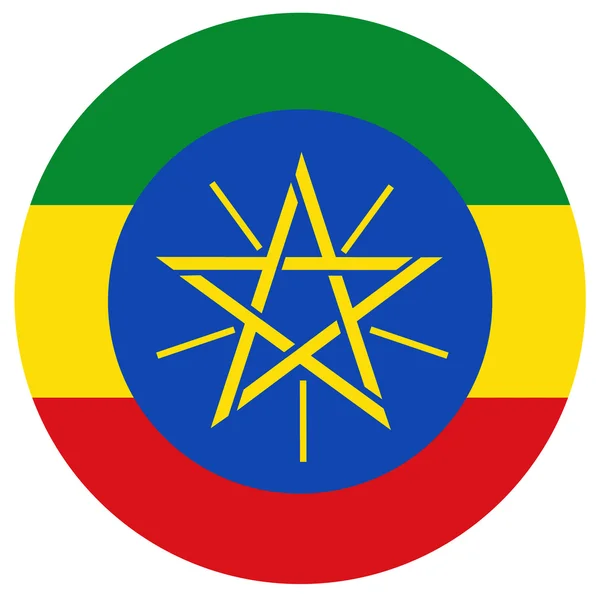 Drapeau de l'Ethiopie — Photo