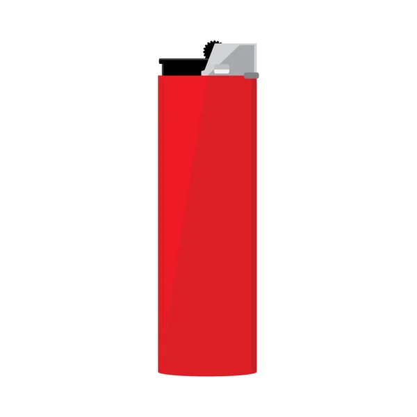 Briquet de poche rouge — Photo