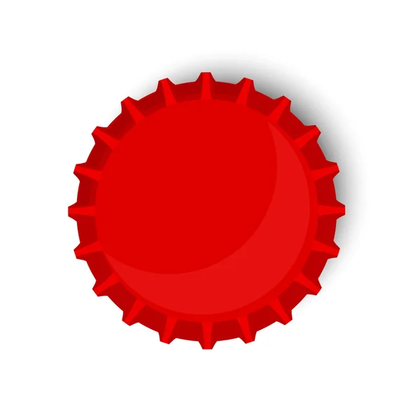 Red bottle cap — Stock Photo, Image