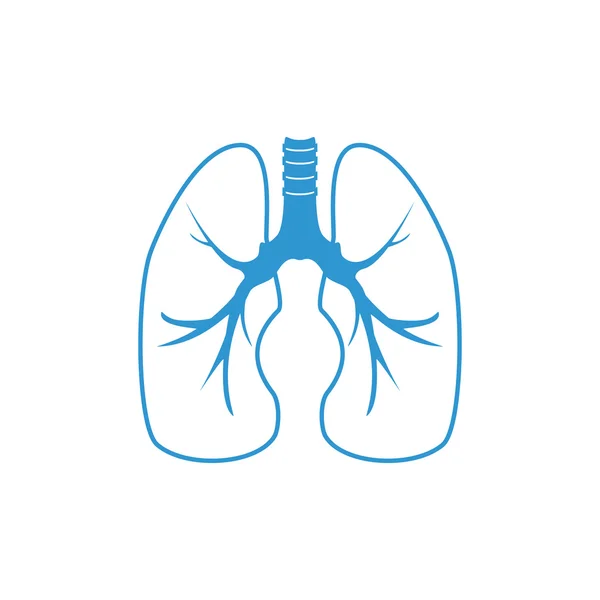 Pulmones humanos raster —  Fotos de Stock