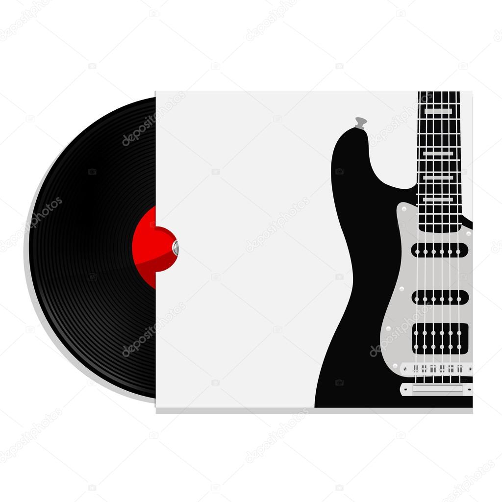 Vinyl record with cover