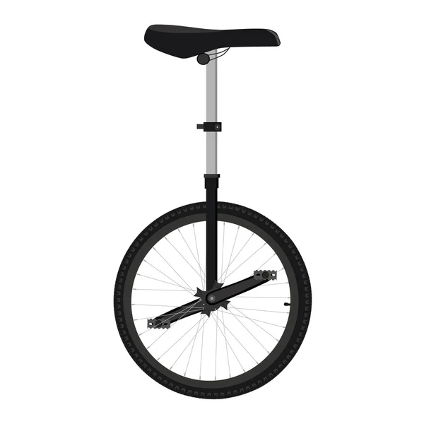 Ett hjul cykel — Stockfoto