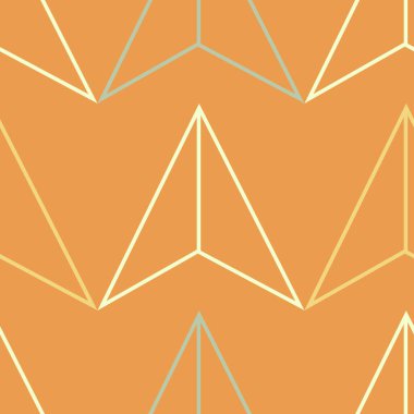Çizgileri ve üçgenleri olan geometrik desen. Kusursuz raster arka plan. Grafiksel modern desen.