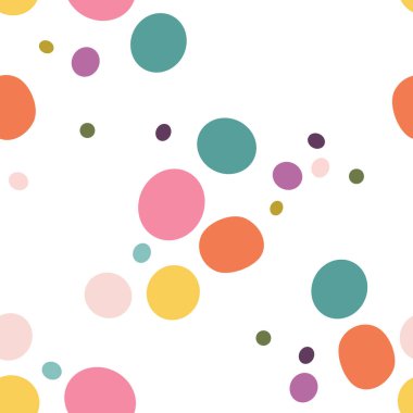 Çember elementleriyle soyut renkli geometrik desen. Kağıt, kapak, kumaş, iç dekorasyon ve diğer kullanıcılar için modern soyut tasarım.