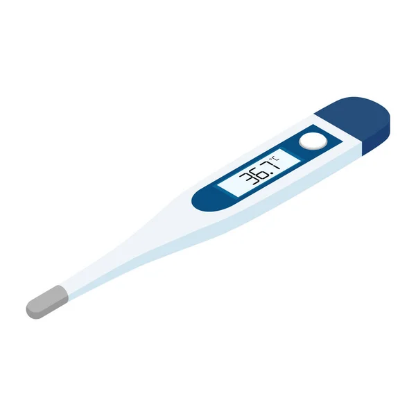Celsius Elektronische Medische Thermometer Voor Metingen Thermometer Met Temperatuur — Stockfoto