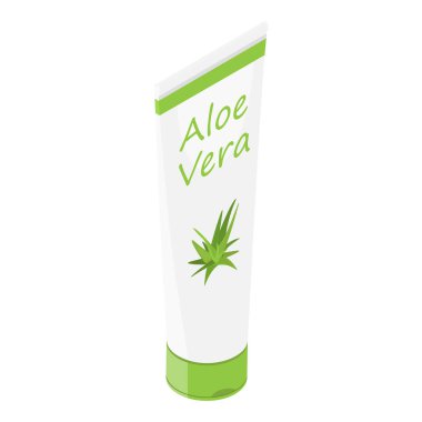 Kozmetik ürün tasarımı. Vektör kozmetik krem tüpü paketi. Nemlendirici krem, jöle, aloe vera özlü vücut losyonu..