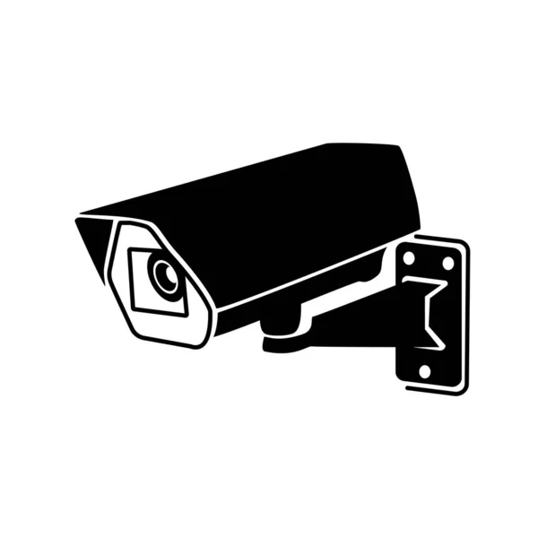 Icono Cámara Vigilancia Cctv Cámara Vigilancia Ilustración Vectorial — Vector de stock