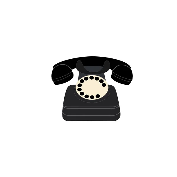 Старый телефон — стоковый вектор