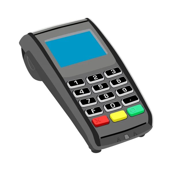 POS terminal — Stok Vektör