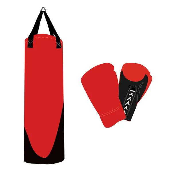 Set da boxe — Vettoriale Stock