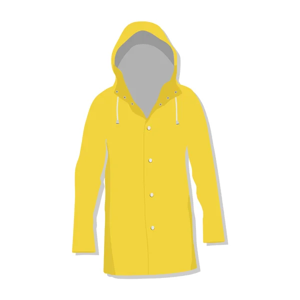 Déšť kabát — Stockový vektor