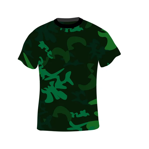 Camisa militar —  Vetores de Stock