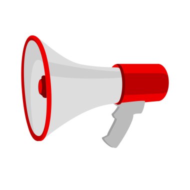 Red megaphone