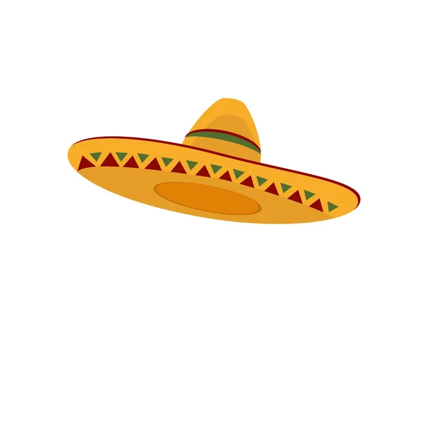 墨西哥帽 — 图库矢量图片