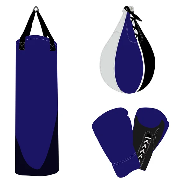 Conjunto de boxe —  Vetores de Stock