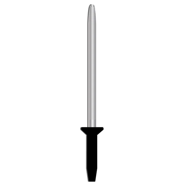 Afilador de cuchillos — Vector de stock