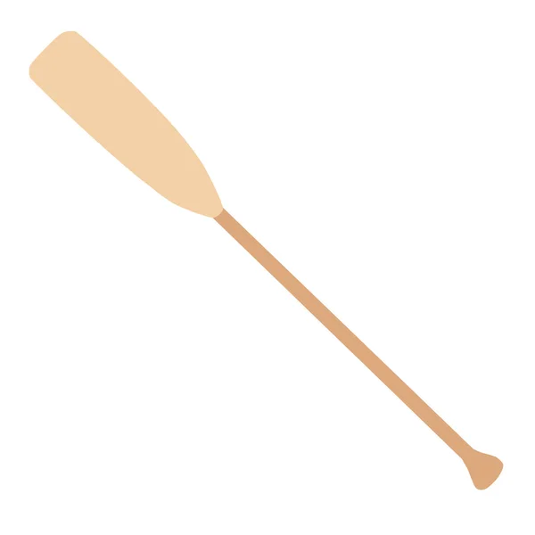 Wooden oar — Stock Vector