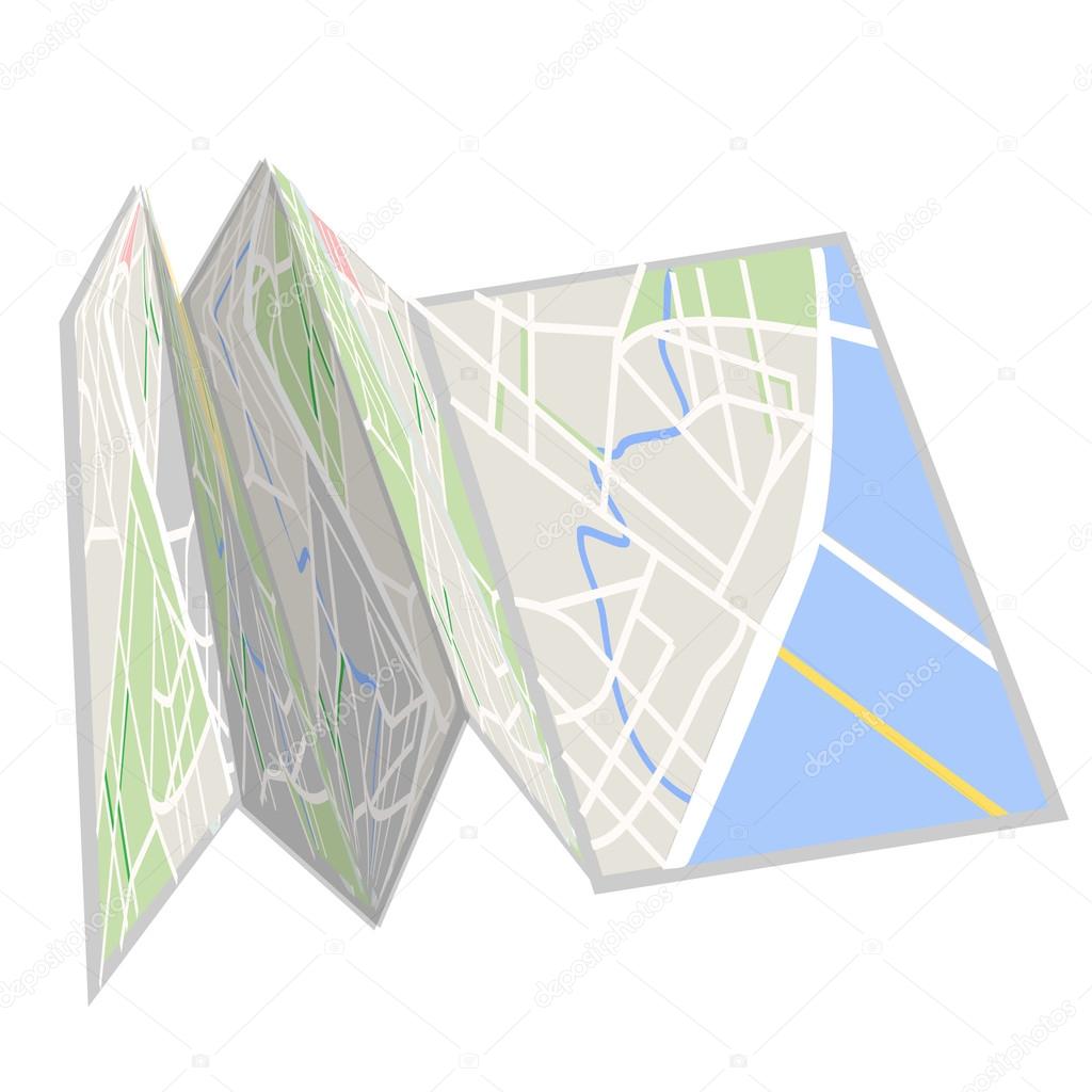 City map vector