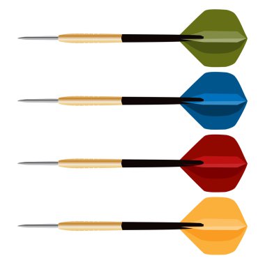 Dart okları koleksiyonu