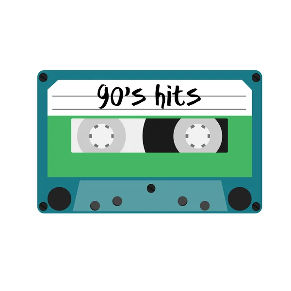 Cassette 90 's — Image vectorielle