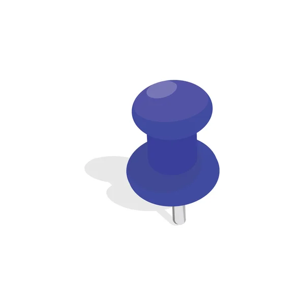 Épinglette bleue — Image vectorielle
