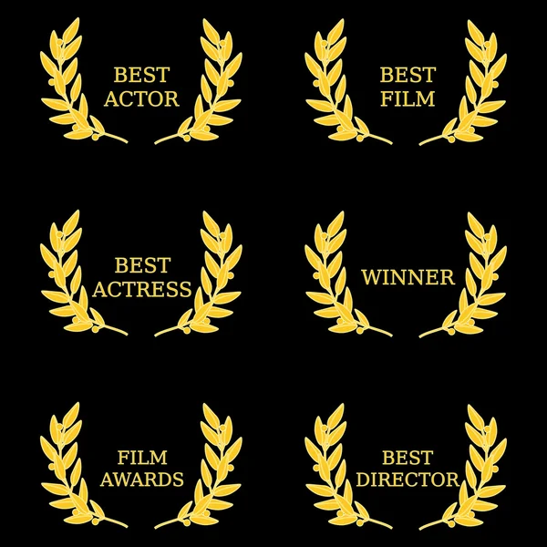 Film awards — Stock Vector